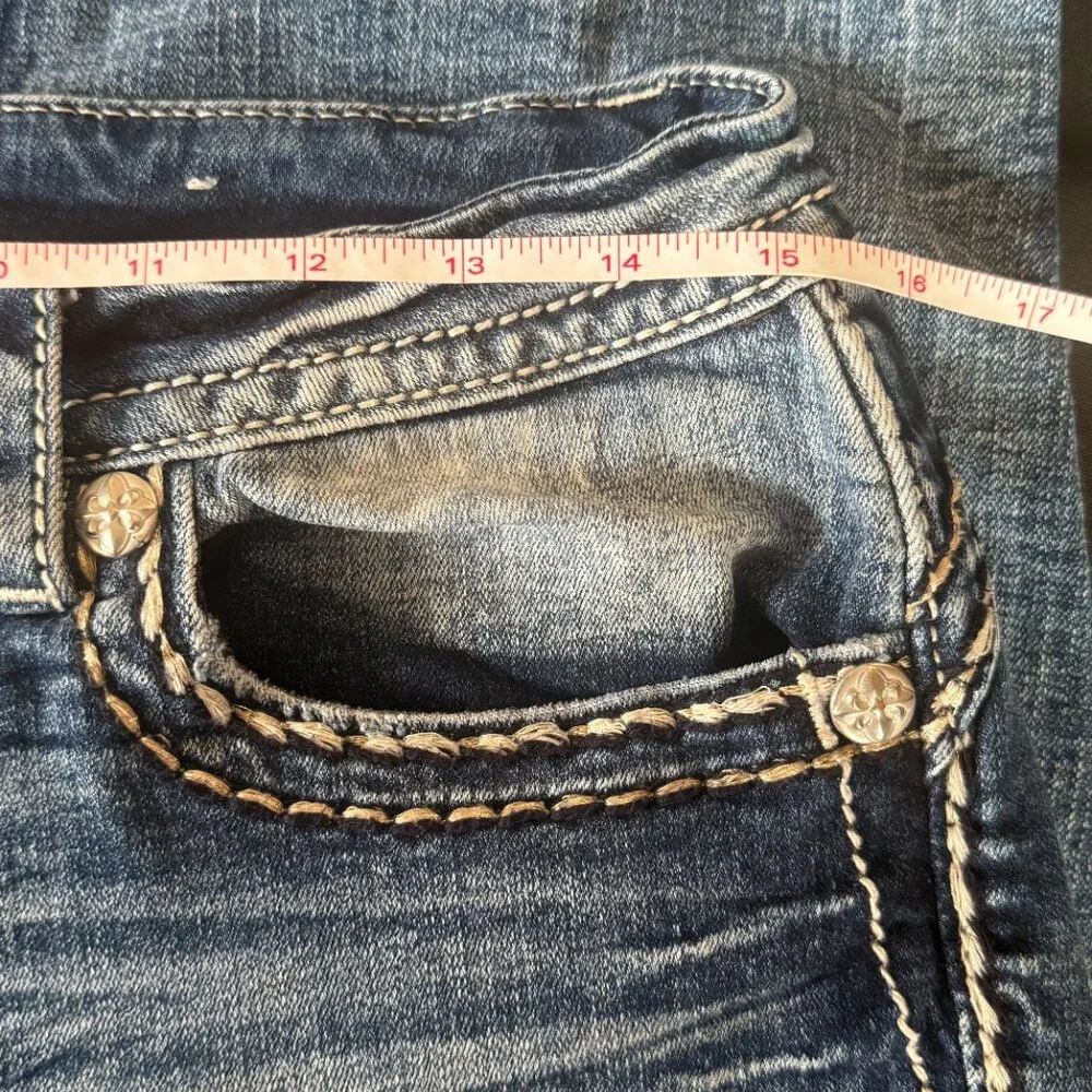 Miss me jeans. Curvy skinny Sz.32 LIKE NEW! - Picture 3 of 6